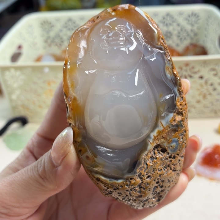 玛瑙/玉髓未镶嵌吊坠(不含链)