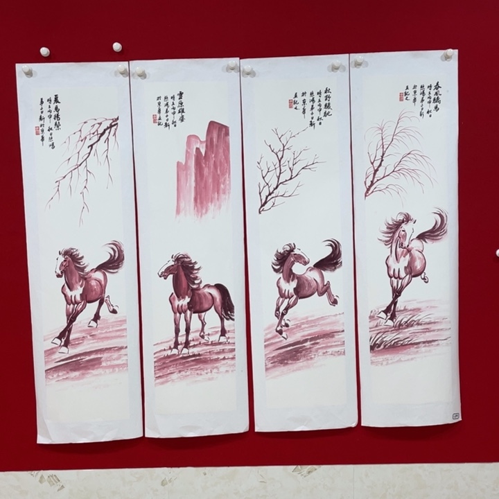 日新画作欣赏作品