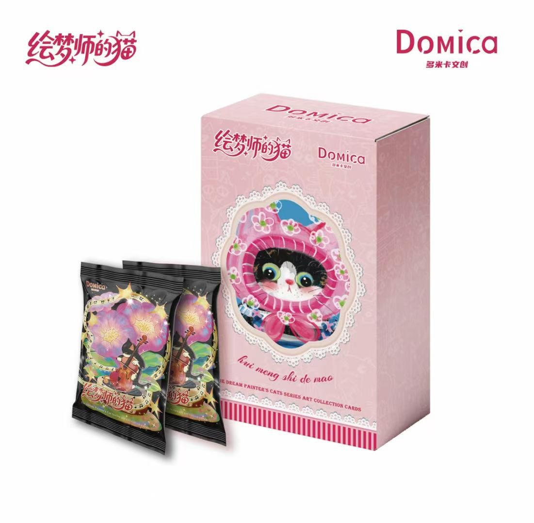 【PK推推虫】Domica-绘梦师的猫艺术家系列授权收藏卡牌代拆