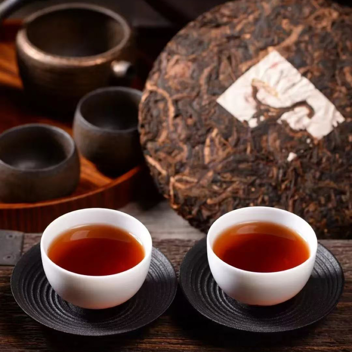 阿聪普洱茶乌金链接2号