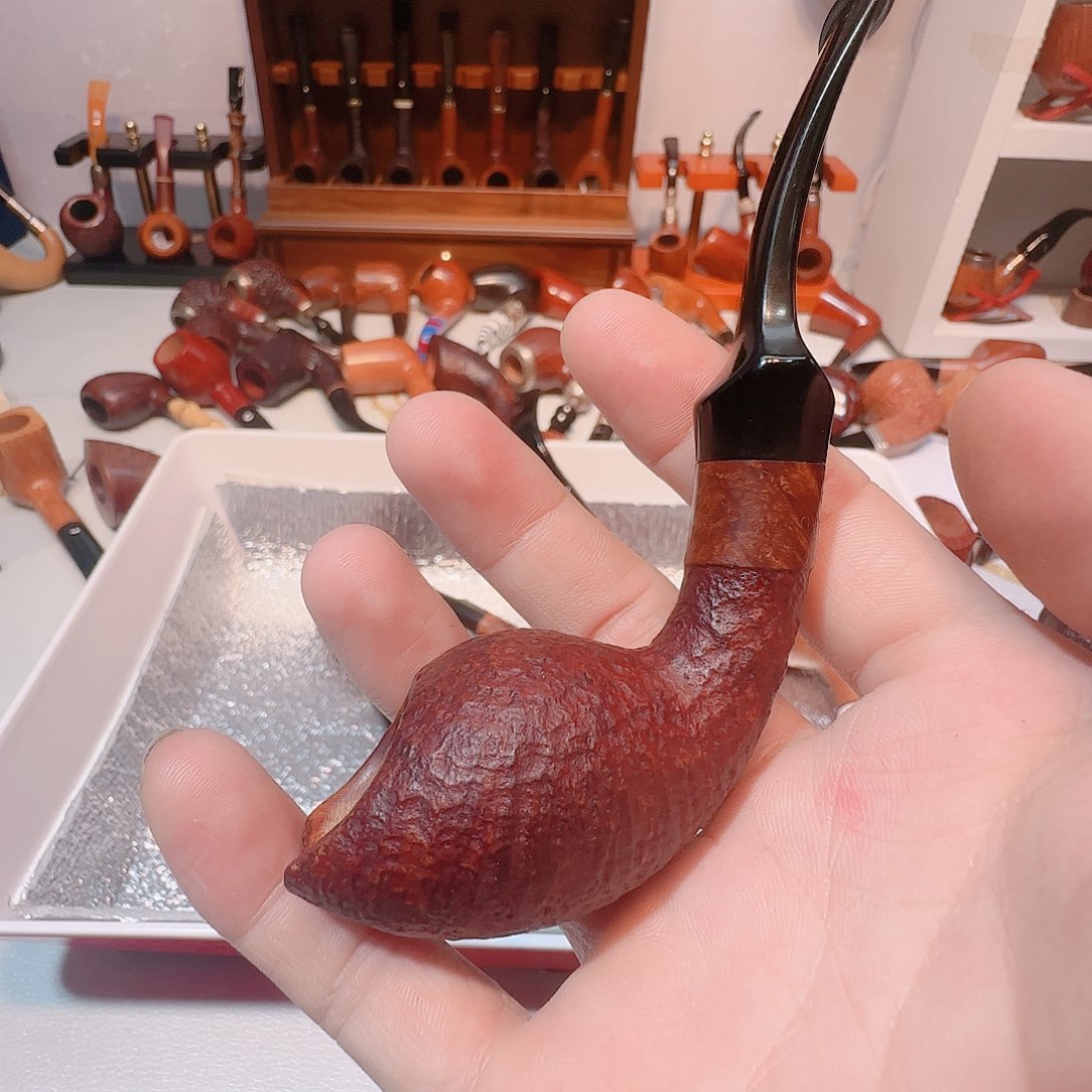 夕***旭拉塞，石楠木工艺品烟斗