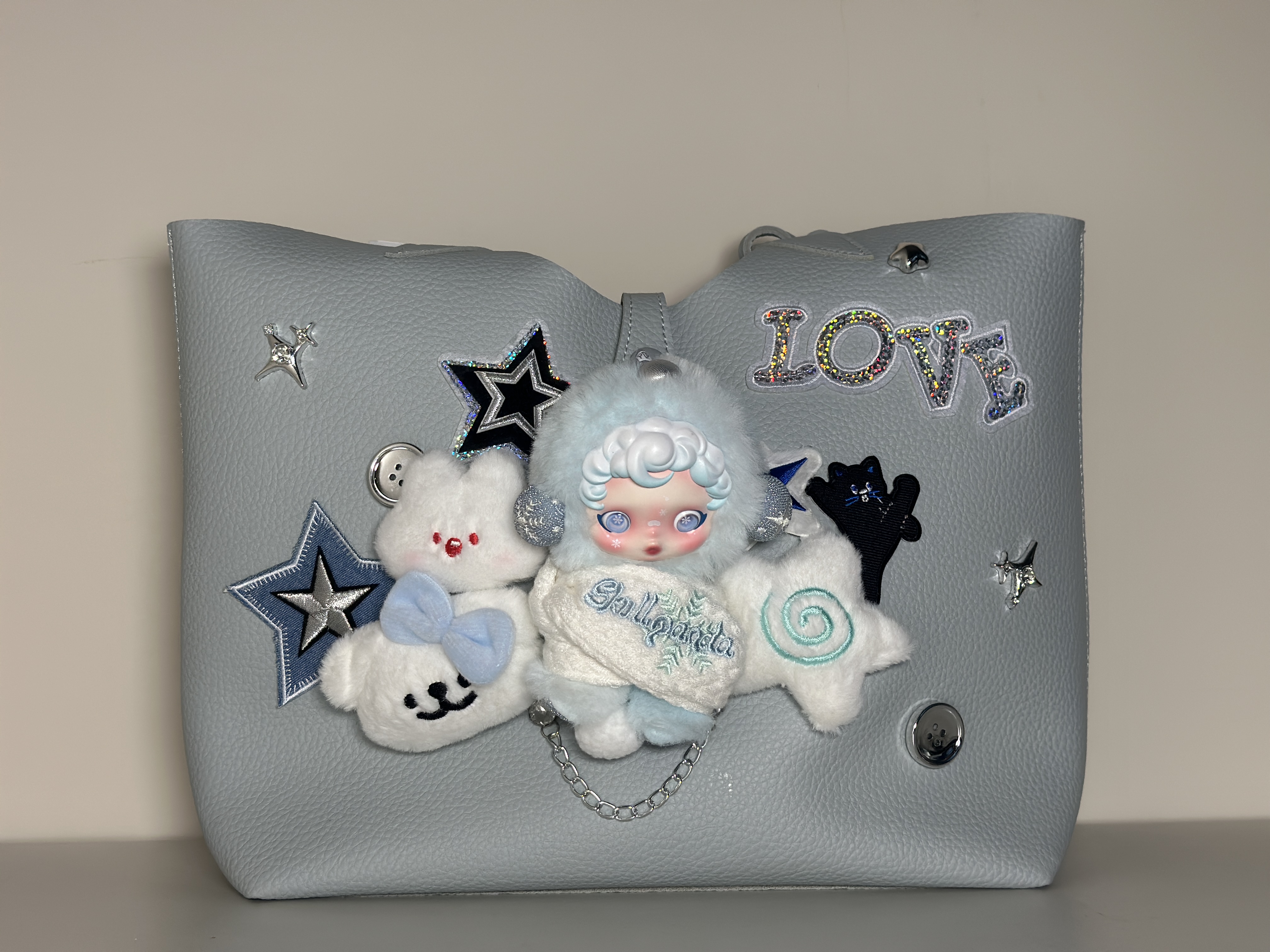 泡泡玛特盲盒指定sp1.0潮玩包包明款