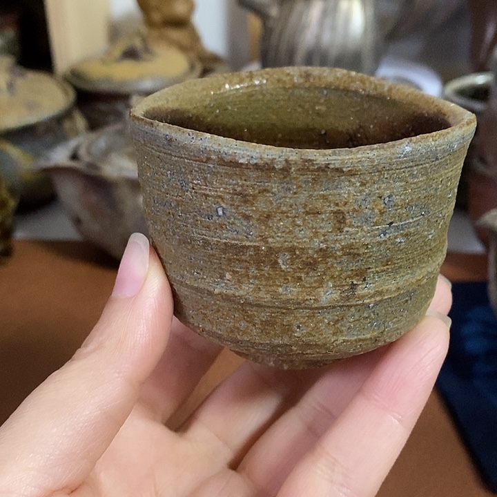 名***人石桥庚和瓜皮纹主人杯福利价