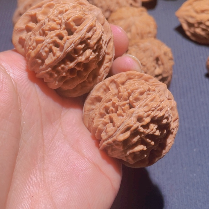 文玩核桃吊坠四座楼