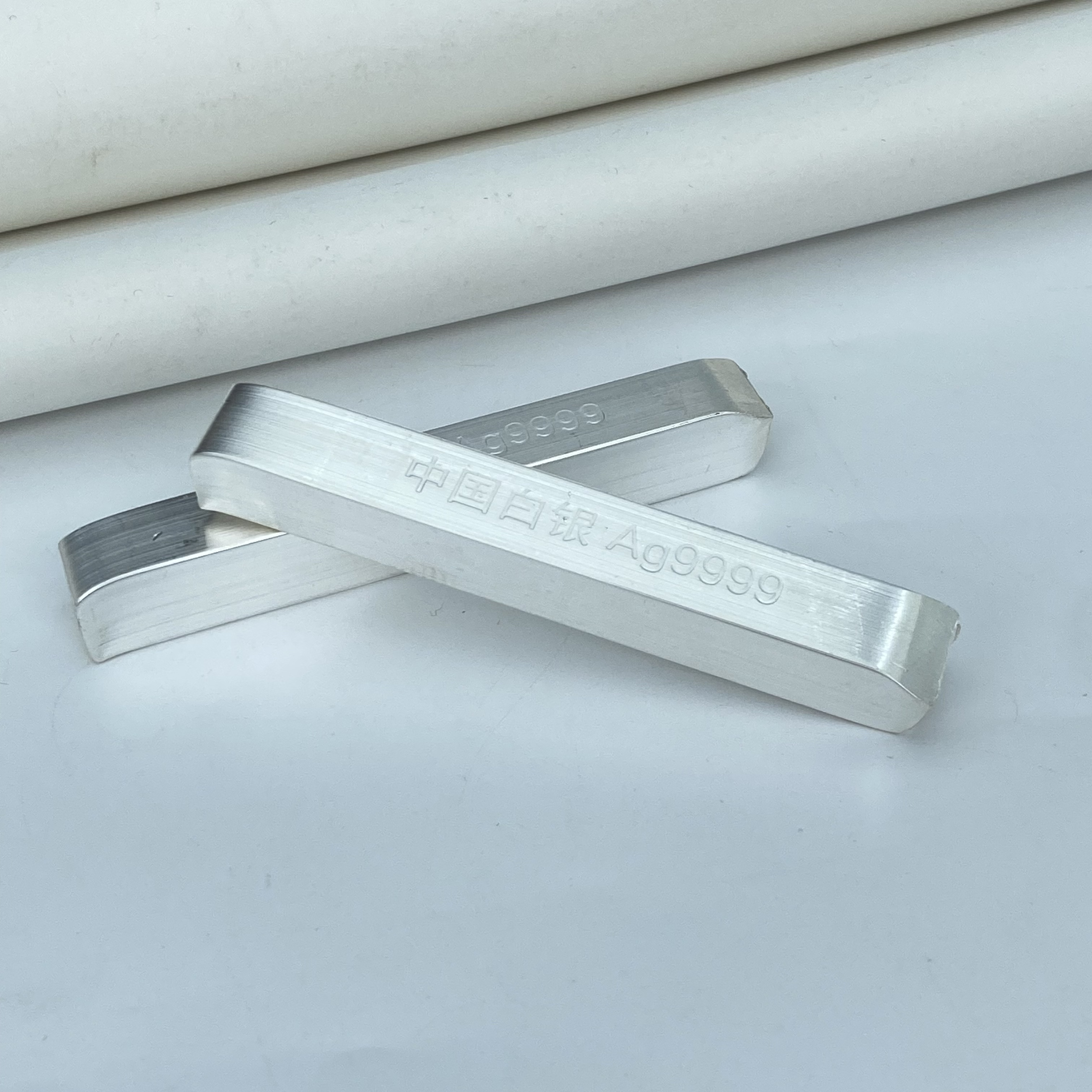 足银银制品 足银999.9【银条】手工制作 银色银色银色实心++