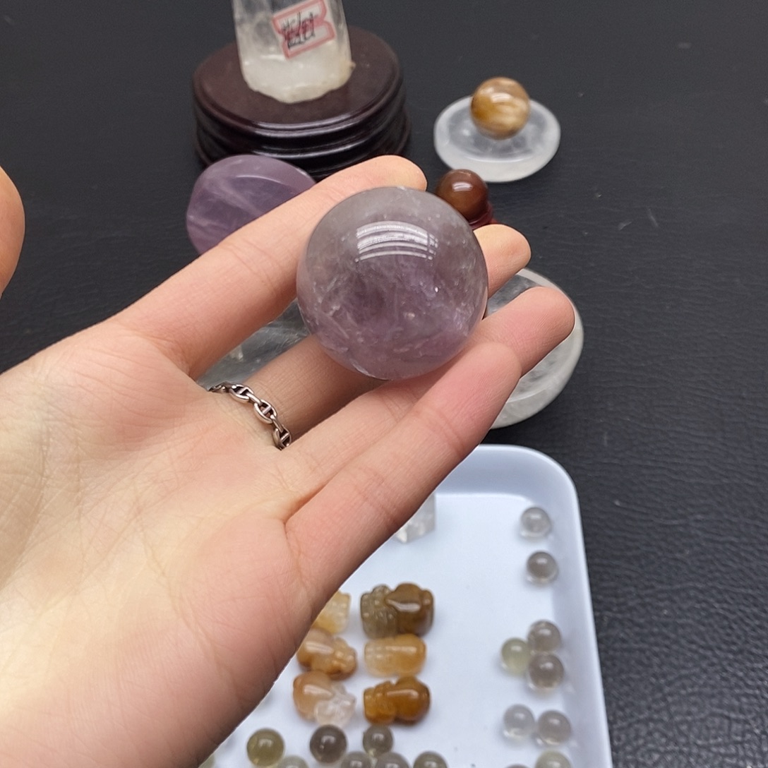 水晶珠宝半成品未镶嵌258水晶石