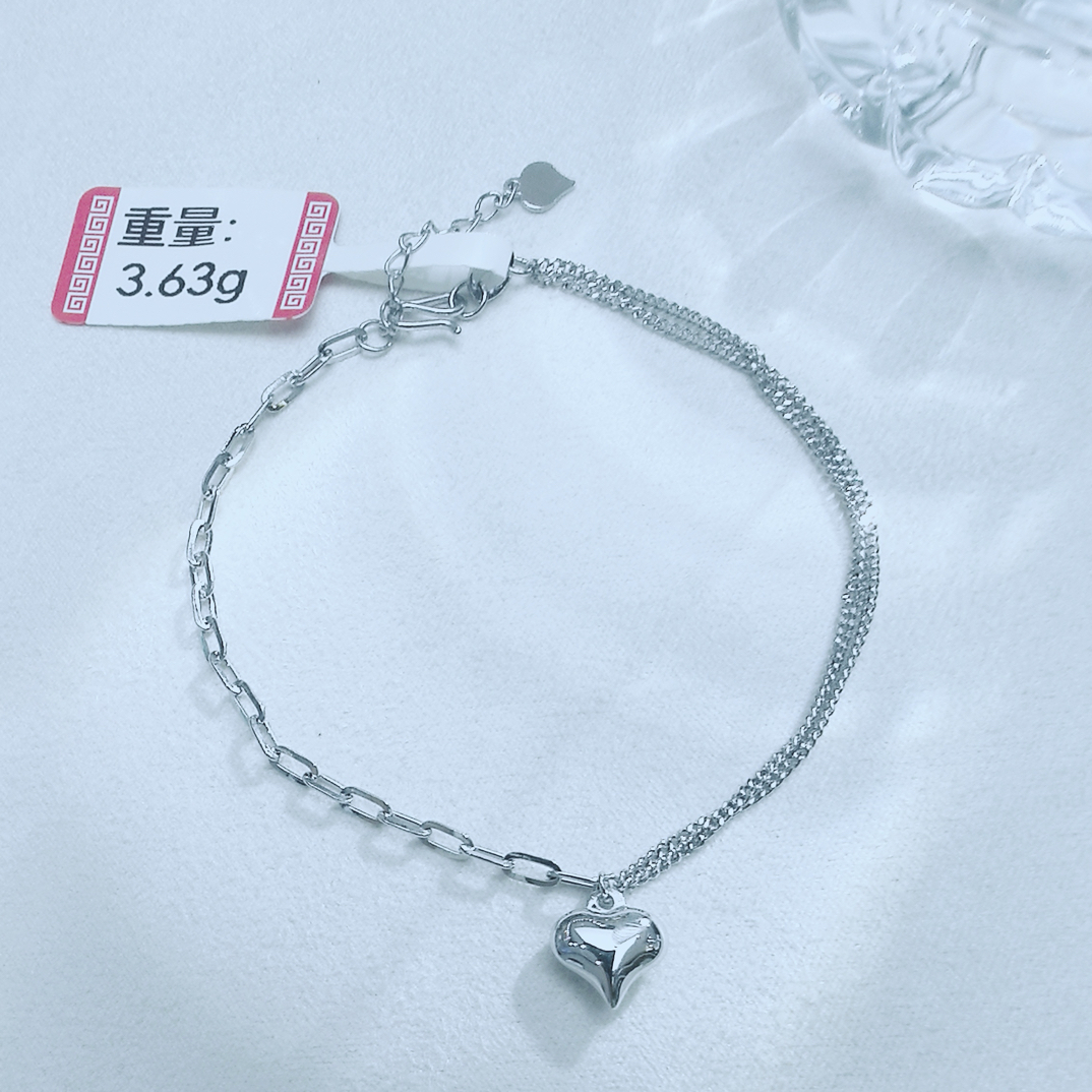 时尚铂金pt950手链