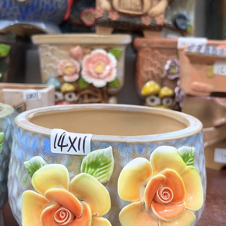 红陶粗陶多肉花盆