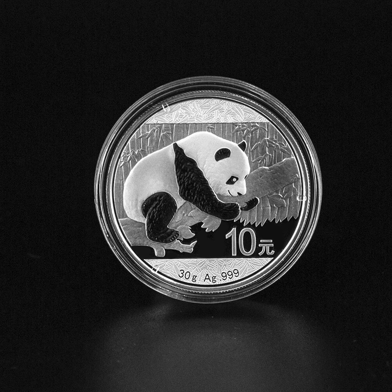 2016年熊猫银币 16年银猫