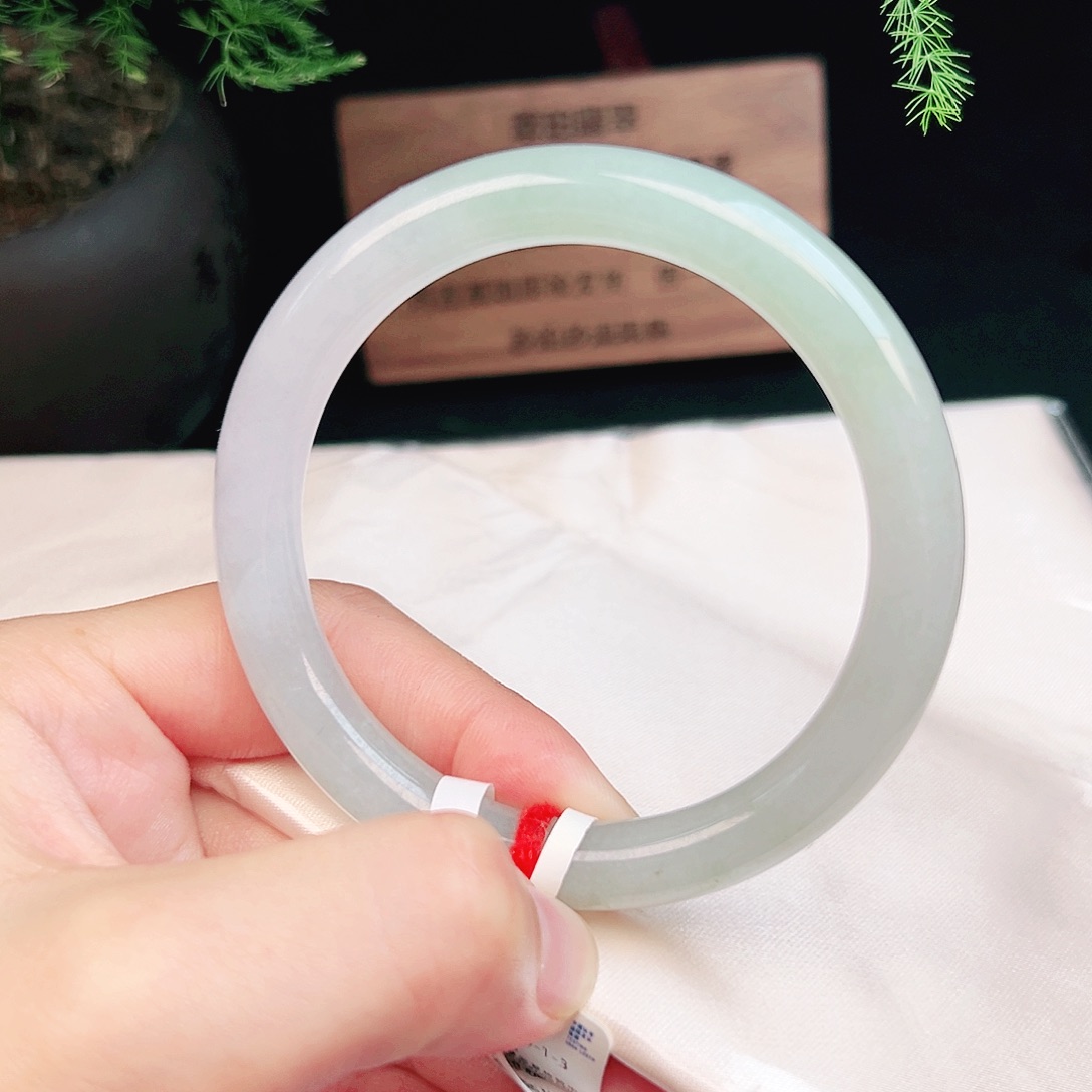 翡翠未镶嵌手镯gz409-1-3