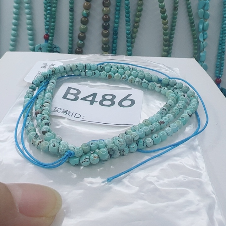 绿松石未镶嵌颈饰