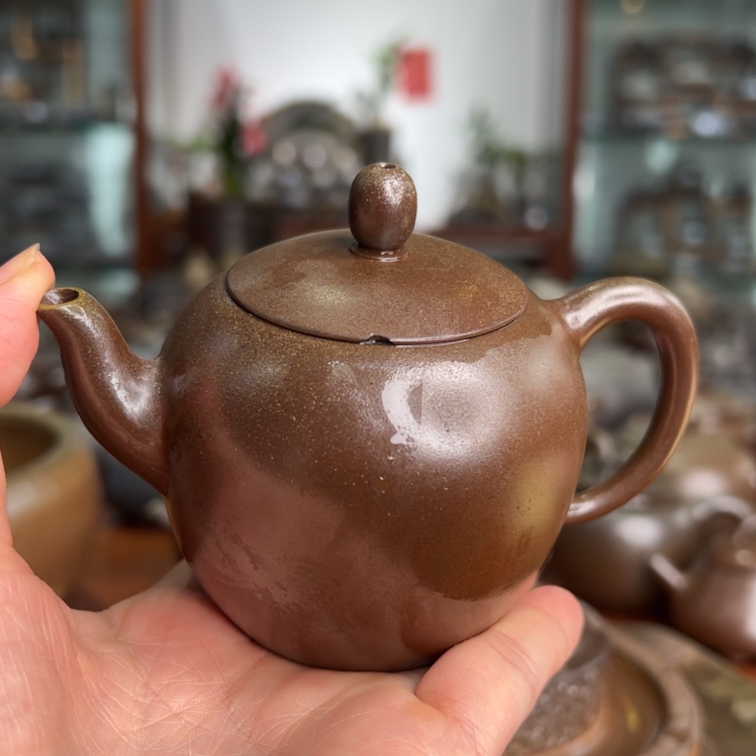 贵台龙窑柴烧茶壶A30