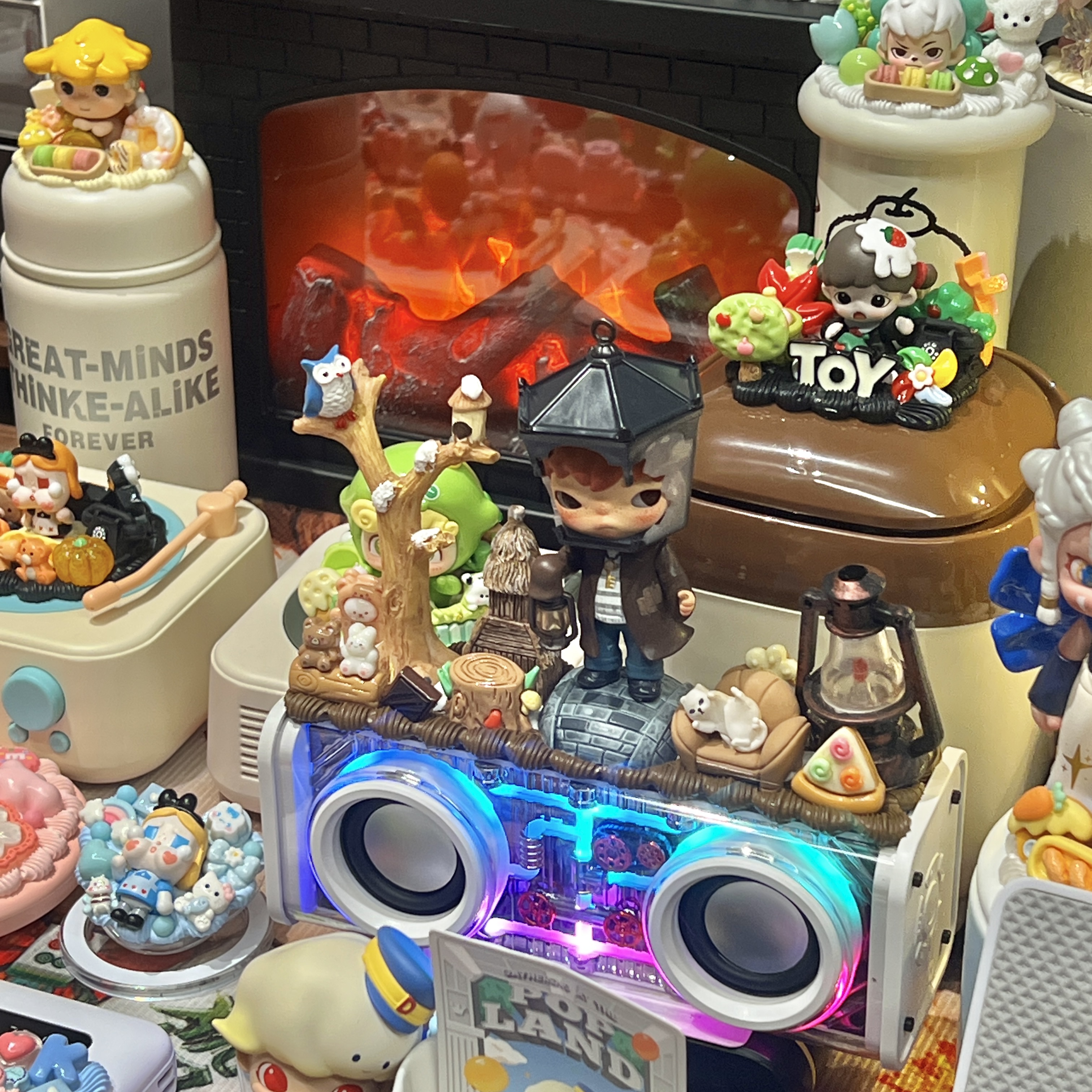 蜡笔小新攒奶油胶手作可爱发光