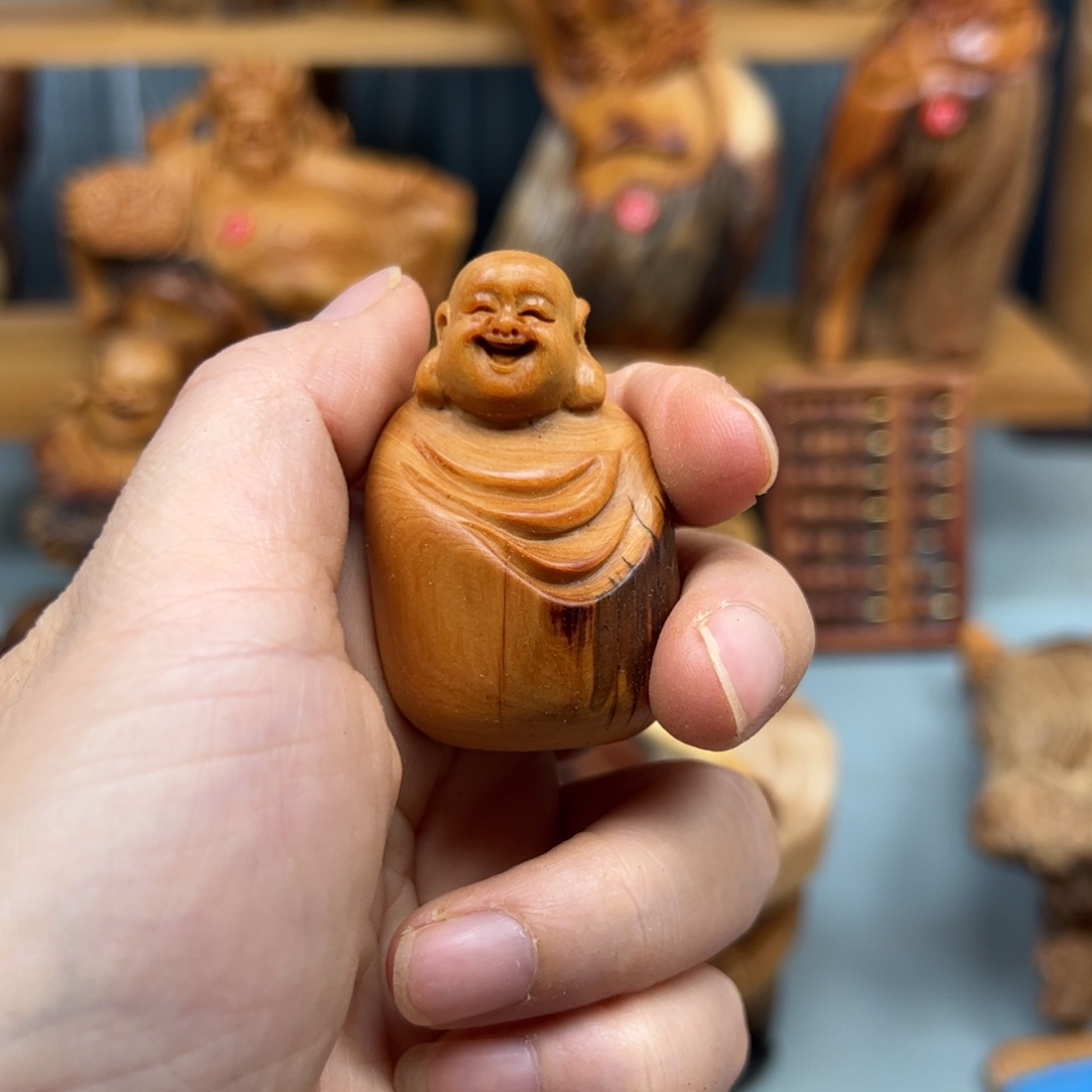 柏木崖柏木摆件手把件72