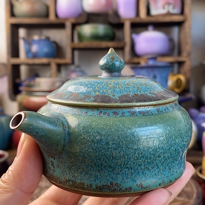 中国神后钧瓷茶具
