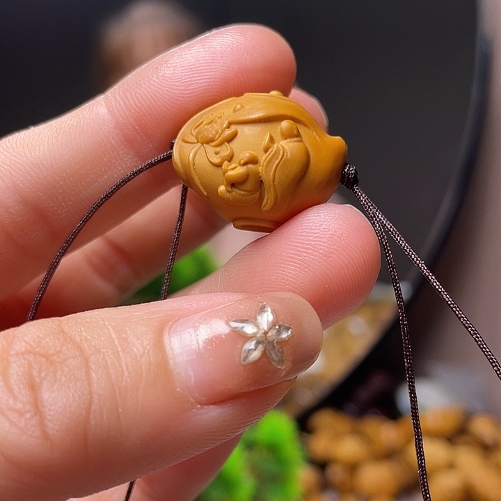 橄榄核吊坠橄榄核