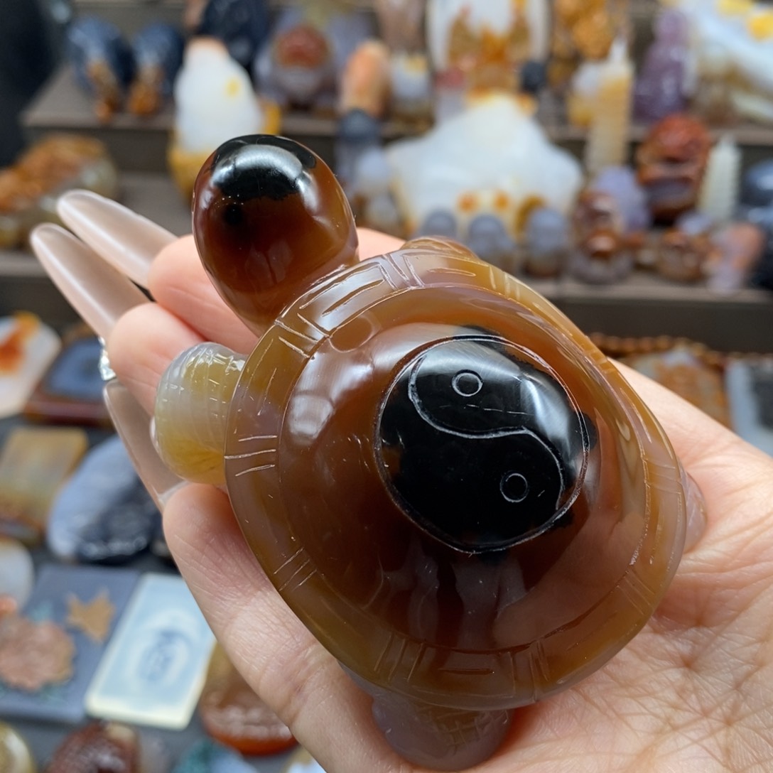 玛瑙/玉髓未镶嵌吊坠(不含链)