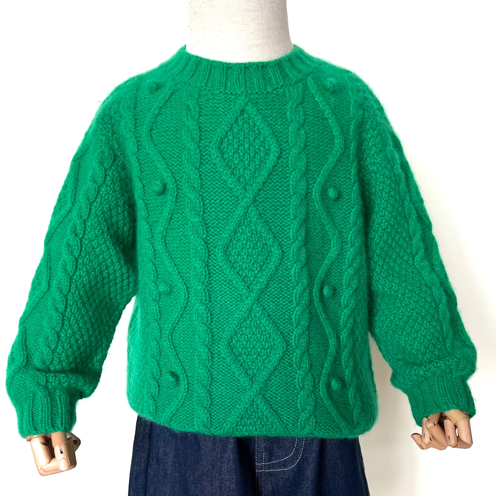 阿兰毛衣  100%超细美利奴羊毛手编手工织毛衣羊毛绒毛40g/团