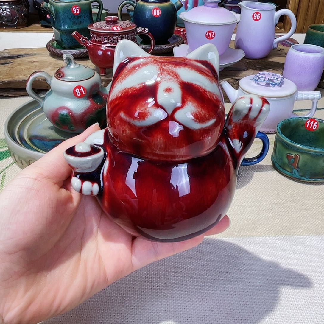 壶禹州钧瓷艺术作品