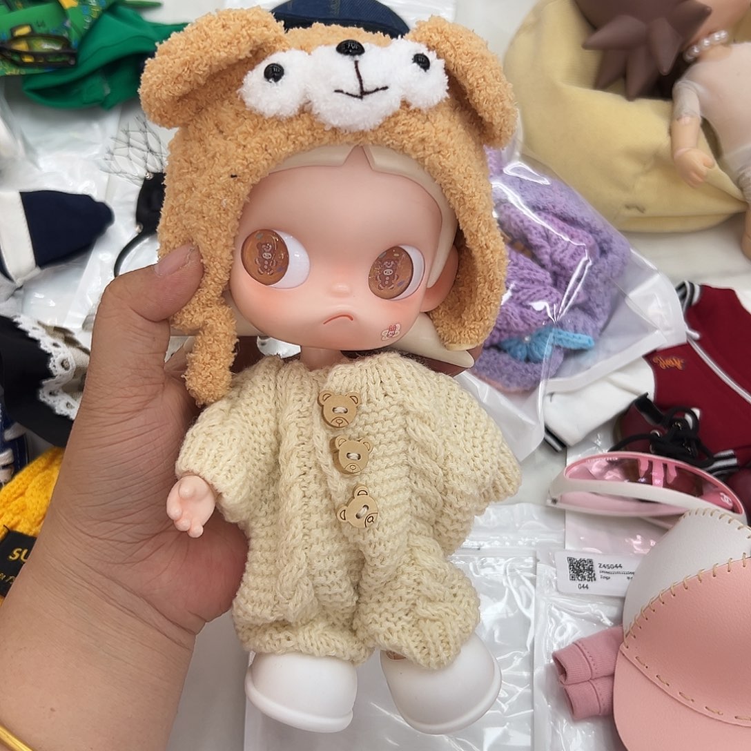 三件套帽子娃衣鞋子