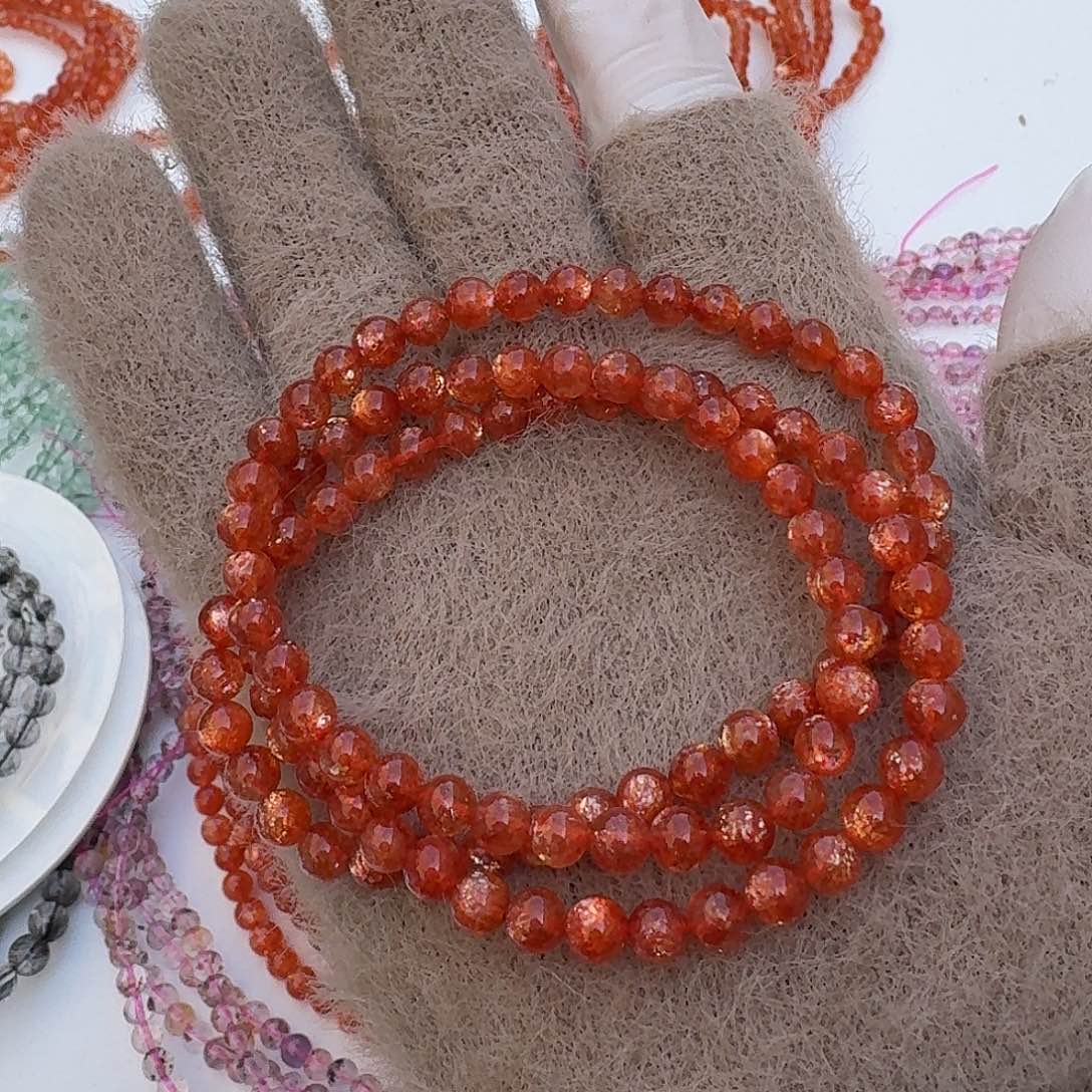 未镶嵌手链水晶?****?