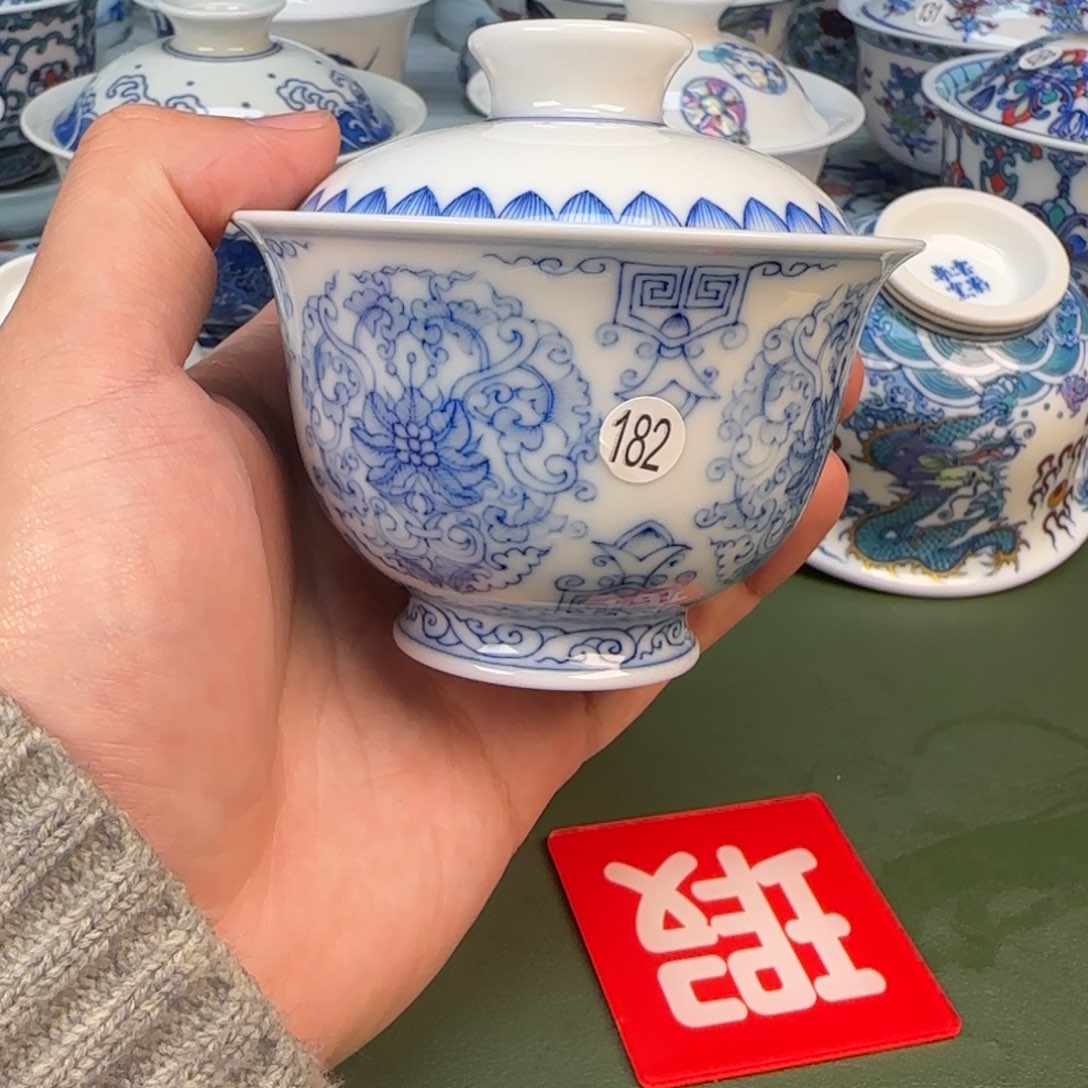 景德镇纯手工手绘茶具182