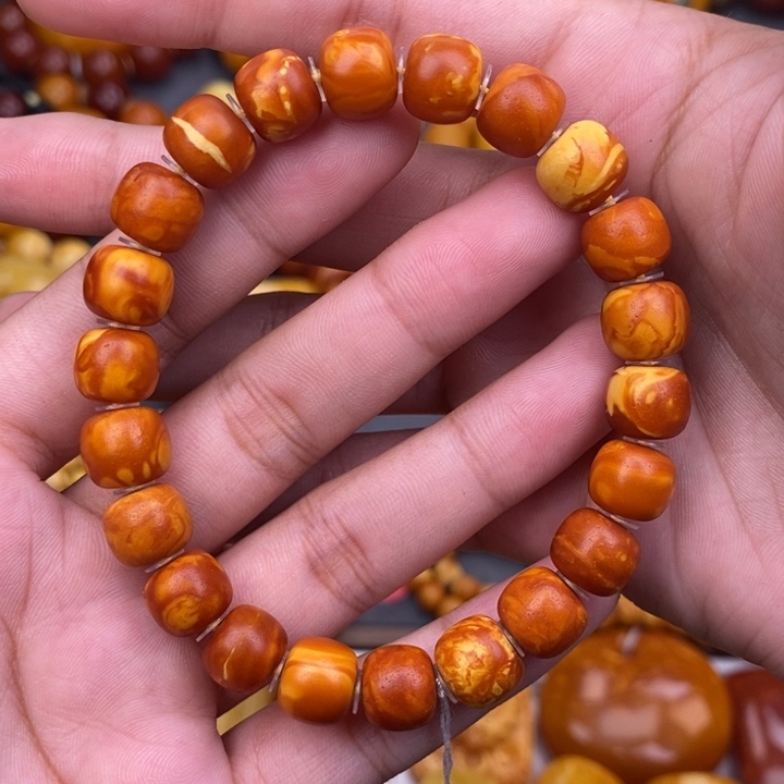 琥珀未镶嵌裸石蜜蜡L