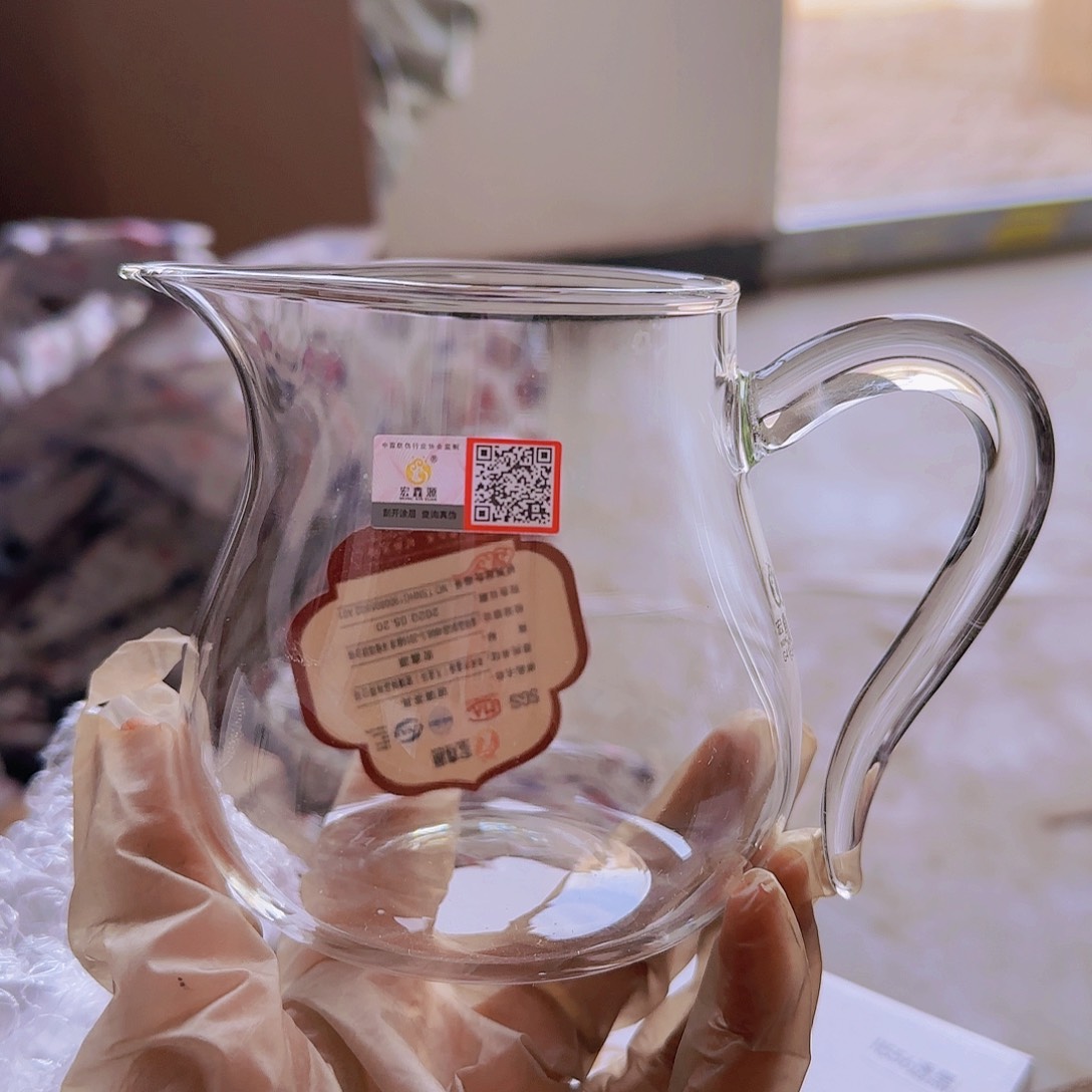 【闪购商品】高硼硅玻璃茶水分离G411透明