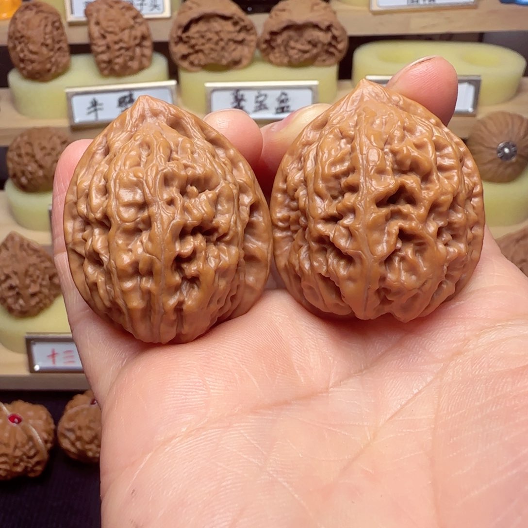 文玩核桃吊坠凤凰台36