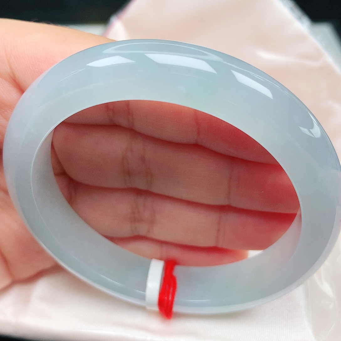 未镶嵌手镯翡翠4冰胶梦幻蓝