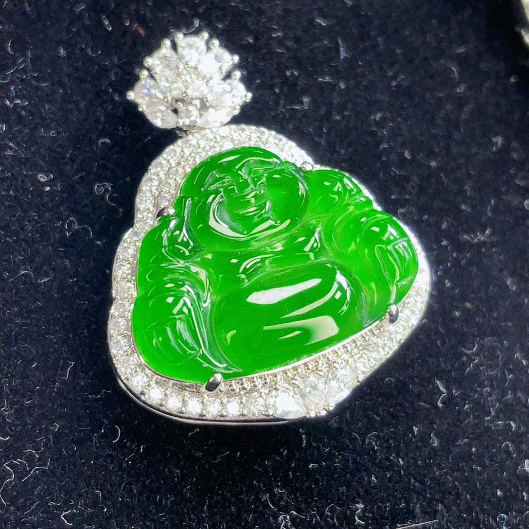 翡翠吊坠(不含链)未镶嵌