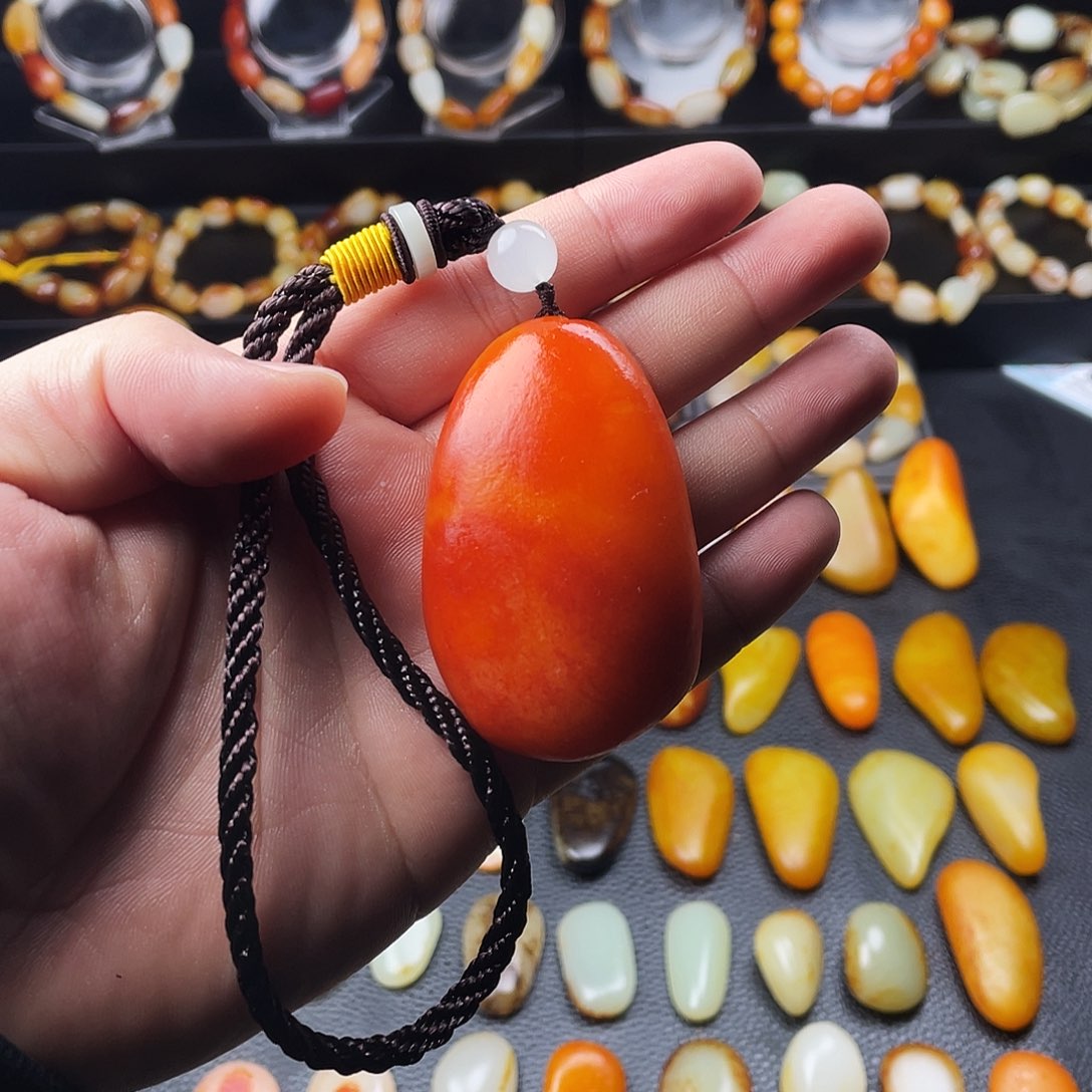 和田玉手串未镶嵌