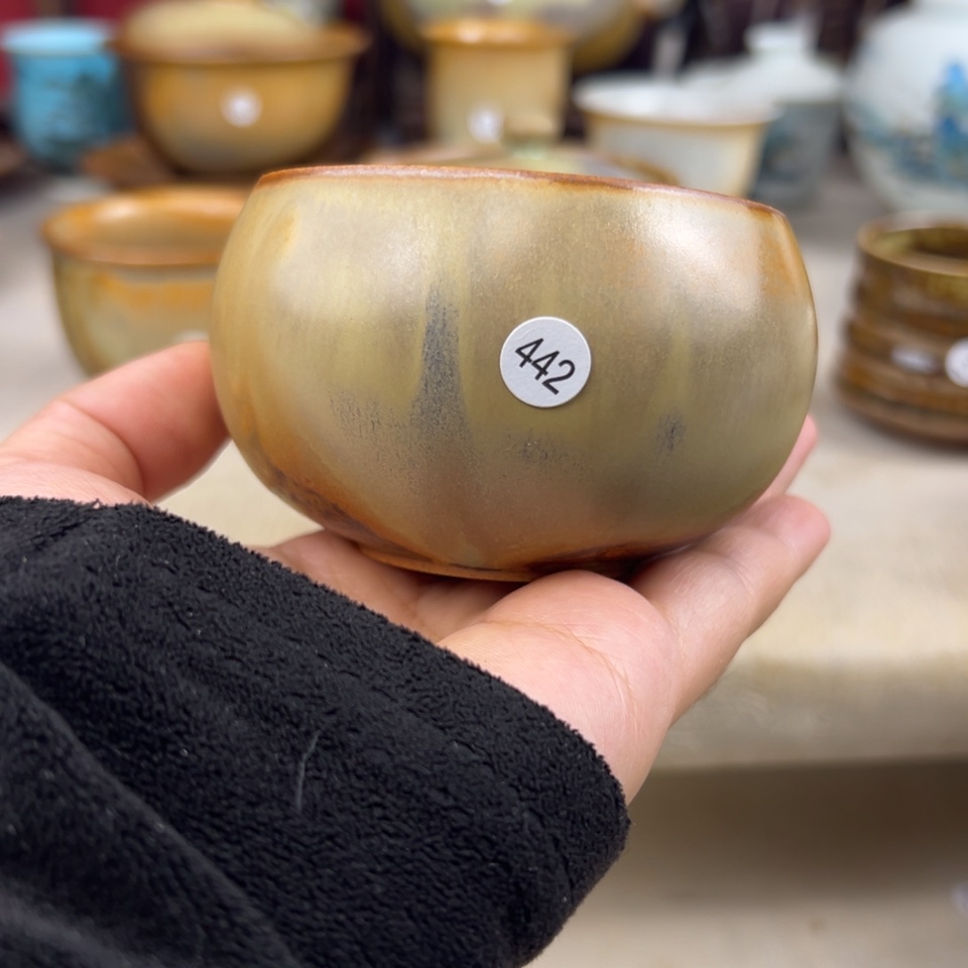 杯纯手工柴烧主人杯