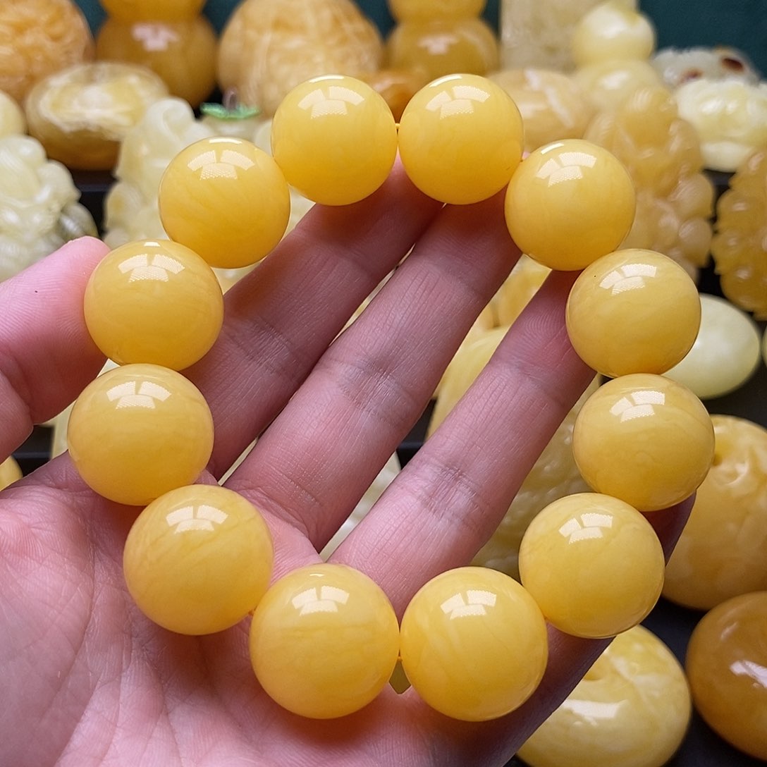 琥珀颈饰未镶嵌琥珀蜜蜡吊坠