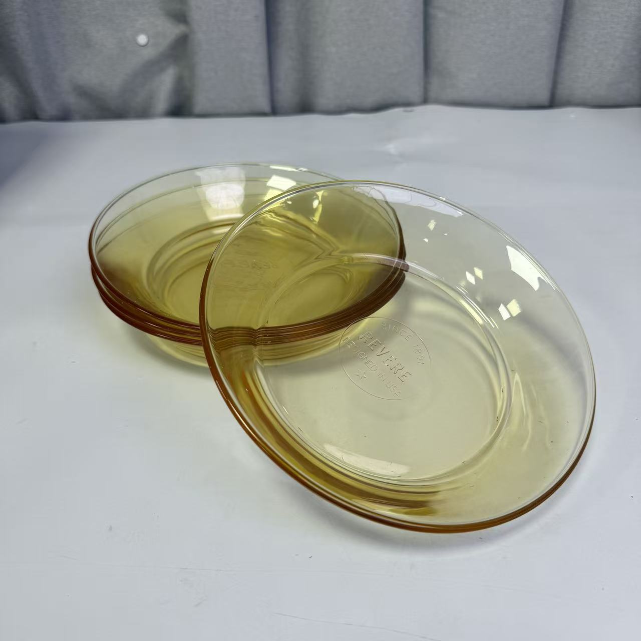 66098 琥珀色盘子 （4件套）