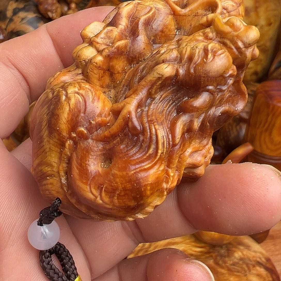 精***灵无事牌松木（琥珀木）