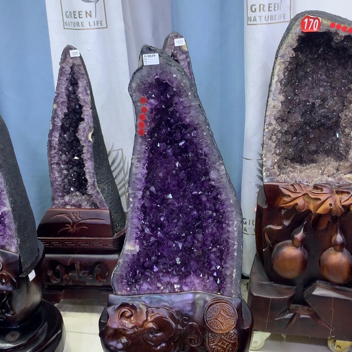 水晶紫水晶未镶嵌3029尺寸101*29