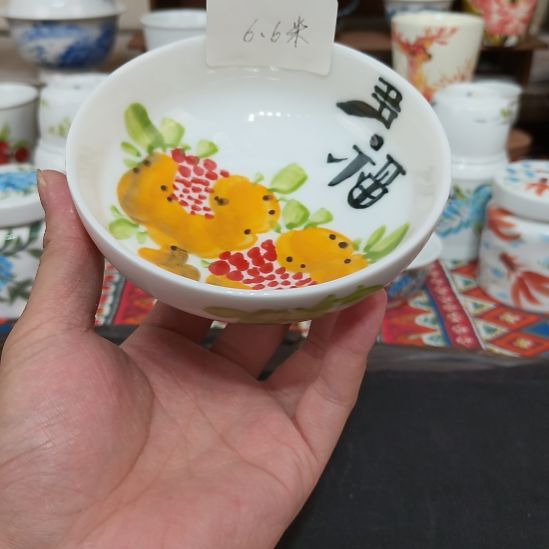 摆件景德镇手工手绘高温瓷器