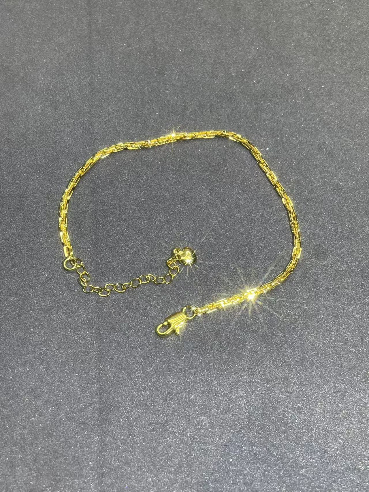 a8958黄色蛇骨手链多样发