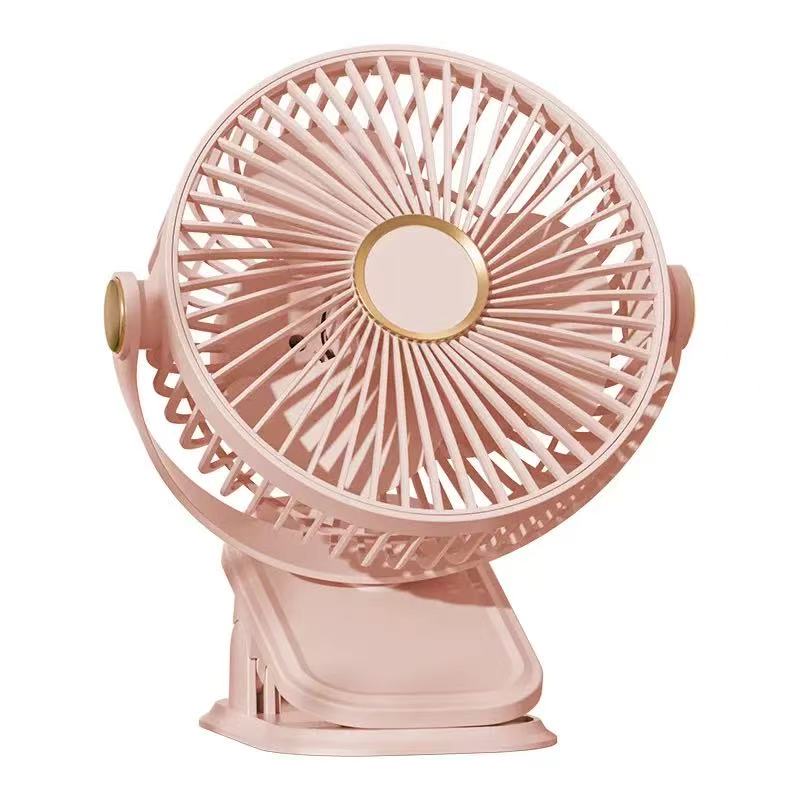 准新品  （新款）带灯便携式夹子风扇