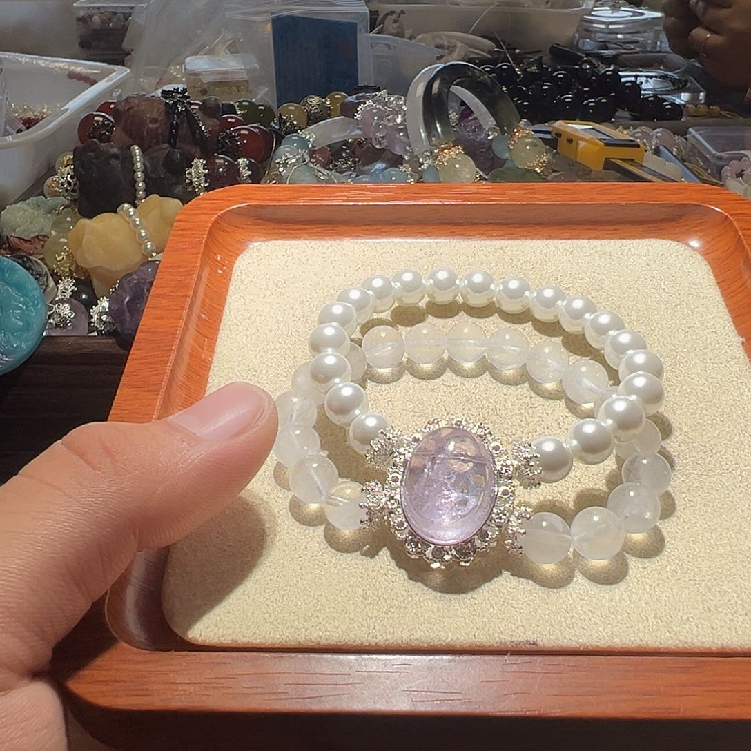 水晶手链未镶嵌水晶手链