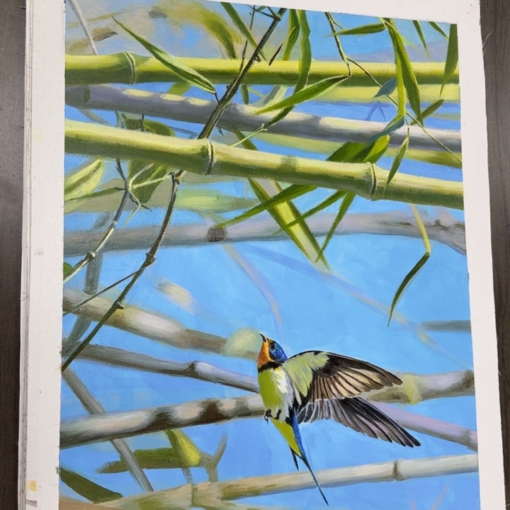 油画花花和你一起玩的