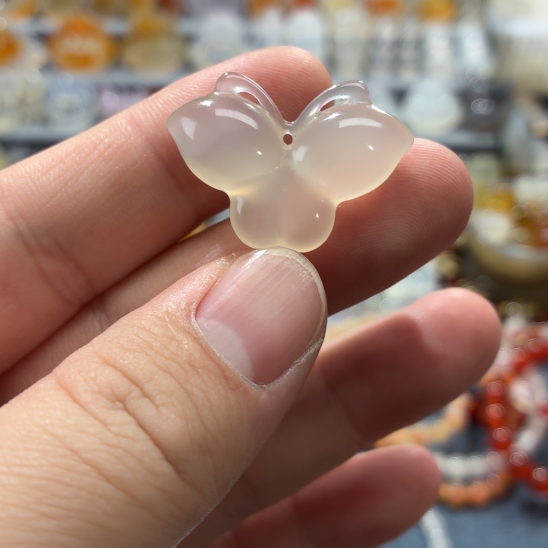 玛瑙/玉髓未镶嵌吊坠(不含链)