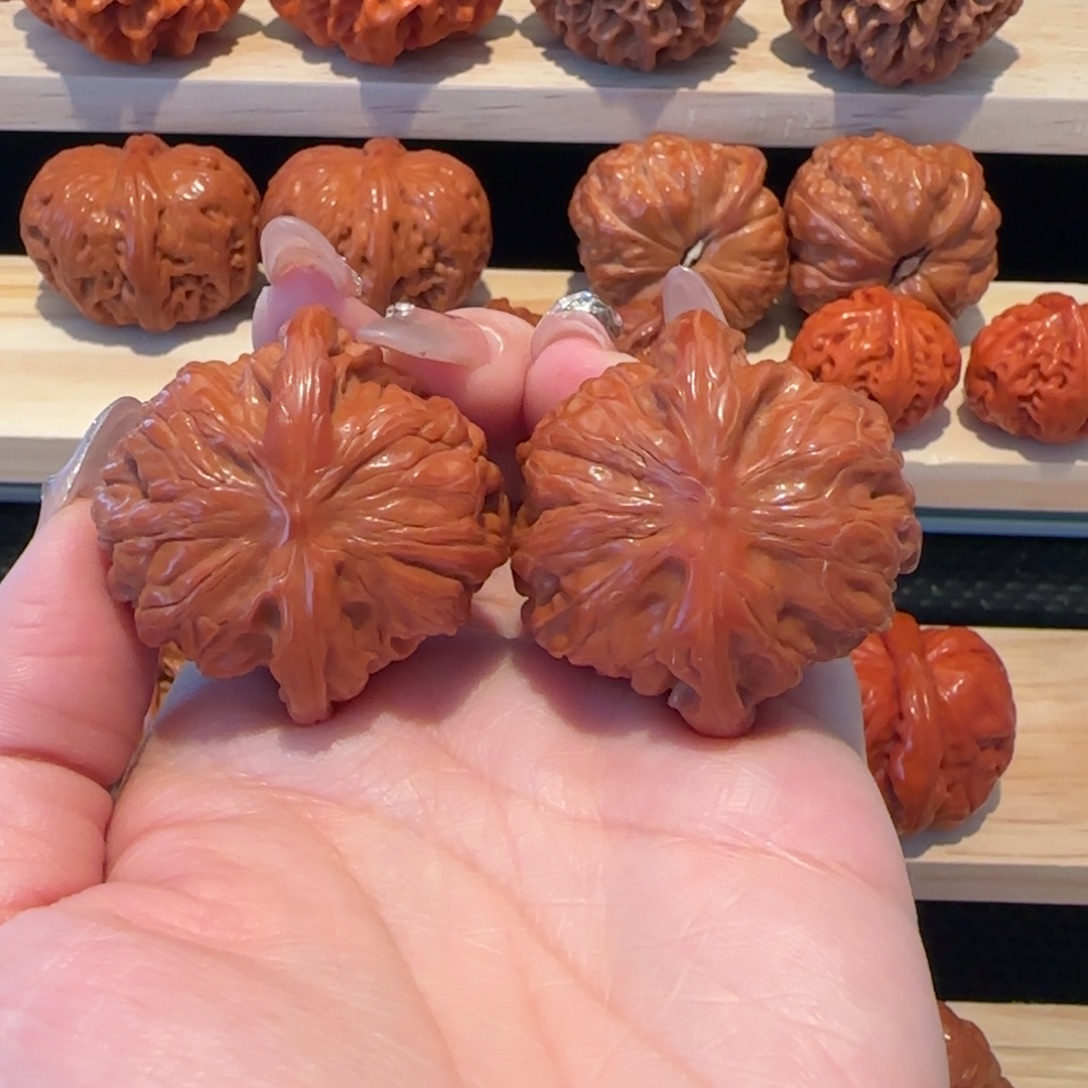 吊坠文玩核桃磨盘40精品2901