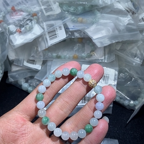 未镶嵌手链翡翠翡翠