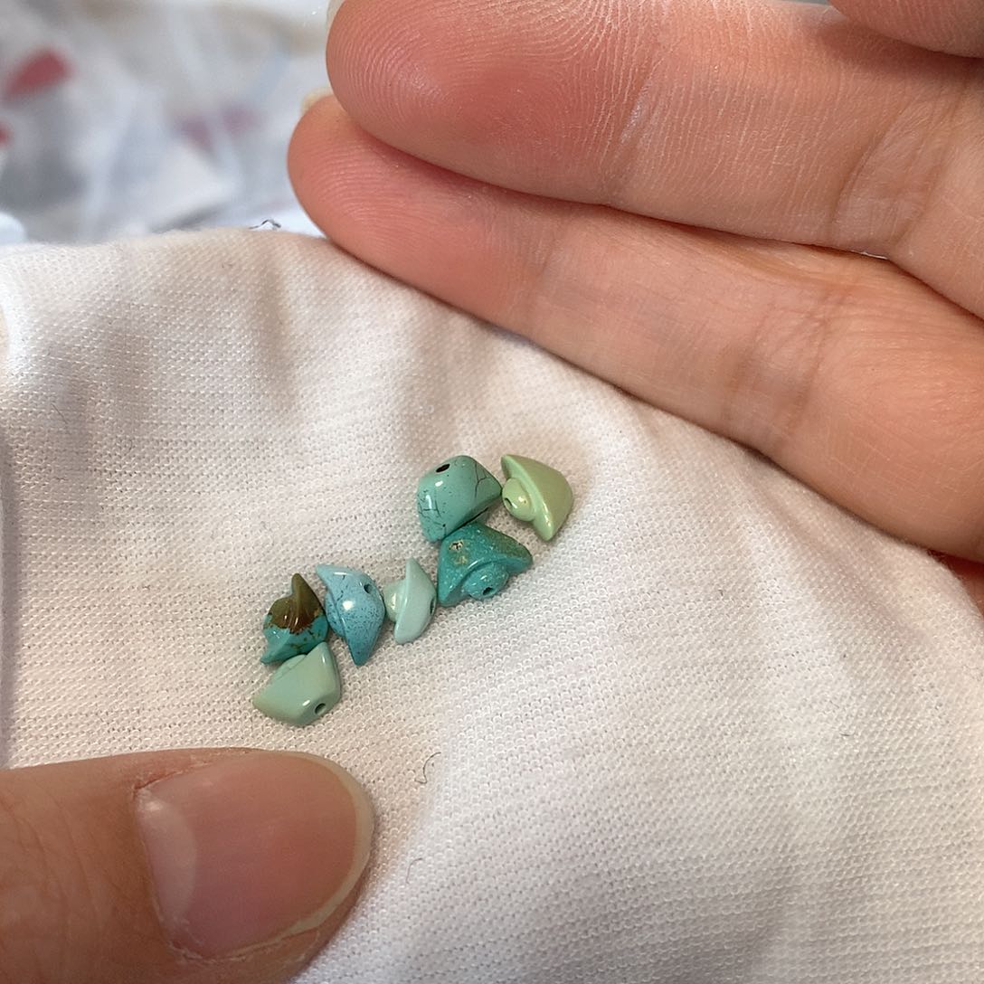 绿松石珠宝奇石未镶嵌