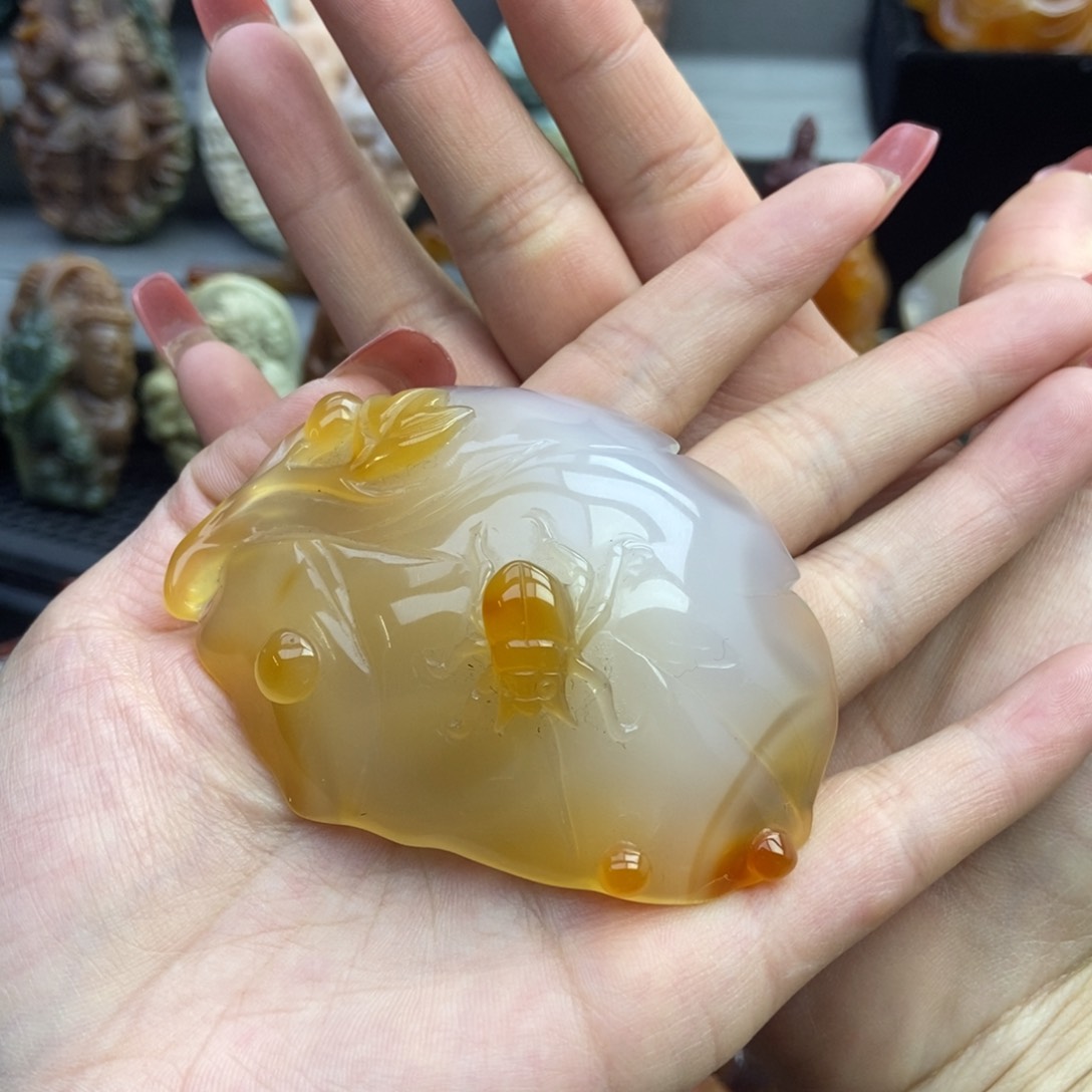 玛瑙/玉髓挂件未镶嵌