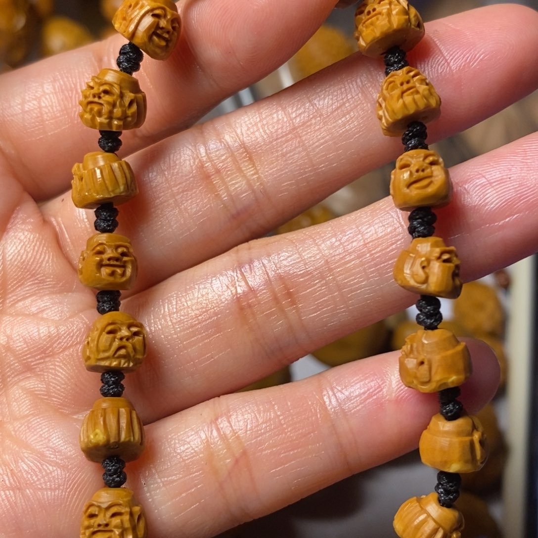 橄榄核手串/手链核尖十八罗汉