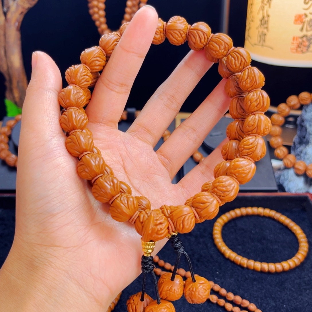 桃核吊坠野生桃核