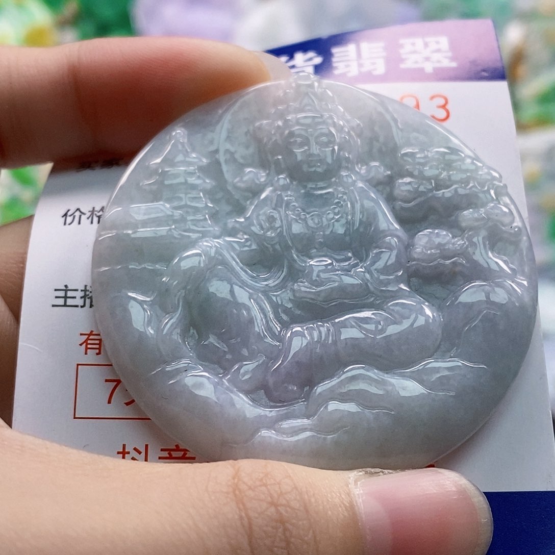 吊坠(不含链)未镶嵌翡翠